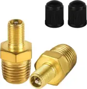 "High-Quality Air Inflator Adapter 1/4" NPT (M) to Schrader Valve (M) – Free & S