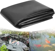 Storystore Pond Liner Preformed Pond Liner HDPE Black Heavy Duty Underlay Garden Membrane Pond Lining for Fish Pond Landscaping, Garden Pool, Water Feature Streams Fountains (3mx4m)