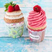 50Pcs Disposable Muffin Cupcake Paper Cups Cupcake Liner Baking Muffin Box ===