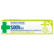 Ego Soov Bite Gel 25G Pain Itch Relief Gel Antiseptic Stings Insect Bites