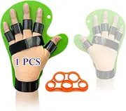 Finger Separator Resting Splint Neuropathy Brace Stroke Rehabilitation Parkinsons Devices Extension Hand Wrist Orthotics Training Board Hemiplegia Traumatic Brain Injury (Fit Right or Left Hand)