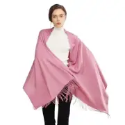 Women's Scarf Pashmina Shawls and Wraps for Evening Dress Bridesmaid Pink