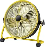 12" 3 Speed Portable Floor Standing Fan,Table Fan,Portable Carpet Dryer Fan,Use for Home, Bedroom Outdoor/Indoor,120° Adjustable Tilting