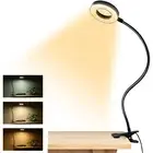 Clip On Light Reading LED USB Desk Lamp 3 Color Eye Protection Flexible AU