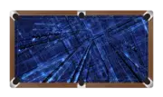 RELOAD BLUE Custom Made Printed Pool Snooker Billiard Table Felt Cloth