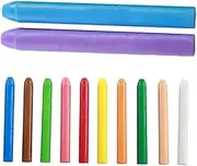 12pcs Dust Chalk Tip White Gel Pen Liner Chalk Pens Liquid Chalk Paint Markers Chalk Block Wallpaper Weightlifting Chalk Washable Grout Dry Dustless Paint Pen Titanium Dioxide