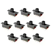 Vertical Slide Switch SPDT 1P2T 3 Pin Terminals 2 Position PCB 20 Pcs/5mm