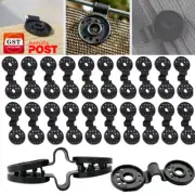 50/100PCS Sunshade Net Clip Shade Cloth Clips Fix Clamp Greenhouse Grommet Hook