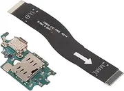 USB Charger Dock Charging Port Connector Socket Module Board Replacement for for Galaxy S21 G991U D 0, PCB USB Charging Port Flex Cable with Full Tool Kit