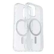 OtterBox Symmetry Clear MagSafe Apple iPhone 16 Case Stardust - (77-96381), Antimicrobial, DROP+ 3X Military Standard, Raised Edge