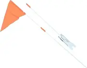 Outanaya Child Bike Flag Kit 2 Sets of Safety Flags Easy-to-install Poles for Boys and Girls Bicycles Random