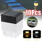 Square LED Solar Light Waterproof Fence Post Pool Garden Lamp Outdoor Road