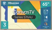 "Hisense 65"" Canvas S7NAU 4K QLED Smart TV 2024"