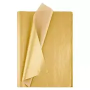 50 Sheets Metallic Tissue 20X14 Inch Gift Wrap Paper Bulk Gift Wrapping Gold