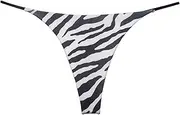 [Yihuimin] Womens Low Rise Gstring Thong Tback Underwear Cheeky Brazilian Cut High Leg Bikini Bottom