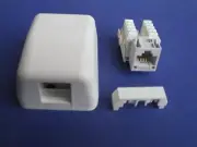 Krone Complete Wall Surface Telephone Socket Outlet Telstra Optus BEST QUALITY