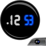 Dashboard Clock - Dashboard Clock for Car Stick On,Car Interior Decoration, Automotive Replacement Clocks for Convertible Car, SUV, Auto, Car Foccar