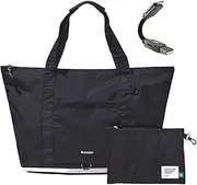 [Tovitek] Branden - Travel Tote Bag for Women with Multi Charger Cable 6-1, Foldable, Carry on Ariplane, Lightweight