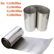 TA2 TC4 Titanium Sheet Plate Ti Metal Foil Roll 0.1mm Thickness