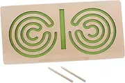ZUNOXAZ Wooden Maze Puzzle Game for Montessori for Brain Development Enhances Hand Eye Coordination Fine Motor Skills and Cognitive Growth Educational Fun for Early Learning
