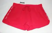 Lonsdale London Ladies Red Sports Acivewear Running Shorts Size 16 New