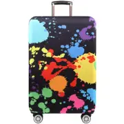 Flower Print Elastic Dust Proof Travel Suitcase Luggage Protective Cover Case XL