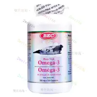 在飛比找蝦皮購物優惠-【臺灣優選】加拿大BEC 海豹油 Omega-3 高含量 5