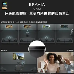 【SONY 索尼】BRAVIA 65型 4K OLED Google TV顯示器(XRM-65A95K)