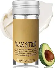 Hair Wax Stick, Edge Control Styling Slick Hair Stick Wax Non Greasy Hair Pomade Wax Stick for Flyaway Edge Frizz Hair, Makes Hair Look Perfect Neat & Tidy
