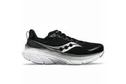 Wide Saucony Guide 17 Mens Running Shoes Stability Support - Black White
