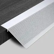 DFEPPJHG Wheelchair Ramp Non-Slip Threshold Strip, Aluminum Alloy, Red, 90cm x 10cm, 250kg/550lbs, Doorway Transition Strip