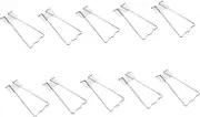 LIFKICH 10Pcs Picture Frame Back Supports Iron Display Easel Stands for Tabletop Use Smooth Surface for Home Office Decor Prevents Replacement