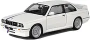Die-cast Diecast 1:24 for BMW M3 E30 1988 Alloy Car Model 4 Doors Can Opened Simulation Miniature Vehicle Model Collections Miniature Vehicle(Red)
