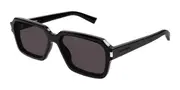 Saint Laurent SL 611/F Asian Fit 001 Men's Sunglasses Black Size 59