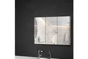 Cefito Bathroom Mirror Cabinet 900x720mm Oak