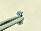 2.65mm REAL BLUE DIAMOND MONROE LABRET,LIP,CERTIFICATE 1/4, 5/16, 3/8, 7/16,1/2"