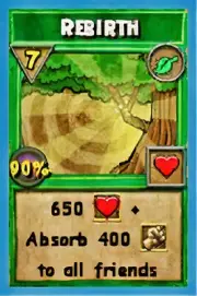 Wizard101 Life school Collectible Card Game (49 Total Cards in this deck)