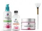 10%, 20% or 30% Salicylic Skin Peel Kit + Glycolic Cleanser + Cream & Fan Brush