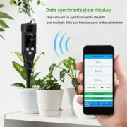 PH TEMP Meter Bluetooth Direct Soil Mud Readings Acidity Measure Data Logger