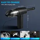 5000PA Electric Compressed Air Duster Blower for Computer Keyboard Camera Car