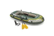Seahawk 2 Set Inflatable Boat with Oars and Pump 68347NP INTEX