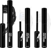 Lash Cluster Glue Waterproof Lash Bond and Seal and Lash Remover NINGLASH Super Strong Hold 5 Days Long Lasting Cluster Lash Glue for DIY Eyelash Extensions Fast Drying Lash Glue For Eyelash Clusters