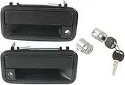 Lock Cylinder for Chevy Tahoe Suburban Blazer C1500 C2500 C3500, Door Handles with Lock Cylinders Keys15742229/15742230