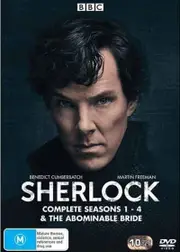 Sherlock: Season 1 - 4 & The Abominable Bride DVD