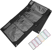 jojofuny Office File Hanging Bag Wall Organizer for Classroom Office Storage Pouch for Files Magazines and Documents Convenient Hanging Bags for Space Saving