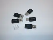 (6 Pack) Memory Card Reader Adapters Flash Drive USB Adapter for Micro-SD/SDHC