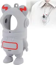 Camera Silicone Protective Case for Insta360 GO3S, Action Camera Astronaut Appearance Soft Shell with Anti Lost Rope, Wrist Strap, Protective Skin for Insta360 GO3S Accessories