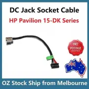 DC JACK CABLE Socket Port For HP 15-DK 15-DK0051WM L52815-Y41 L52815-S41