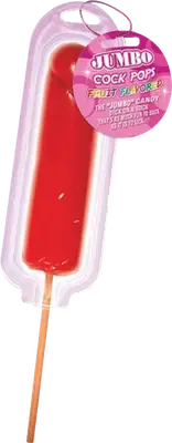 Jumbo Candy Cock Pop (Strawberry)