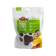 Trusty Veggie Ears Adult Dog Treats - Pack of 5